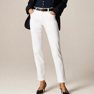 J.Crew Slim Jean White Denim Size 27 Petite NWT